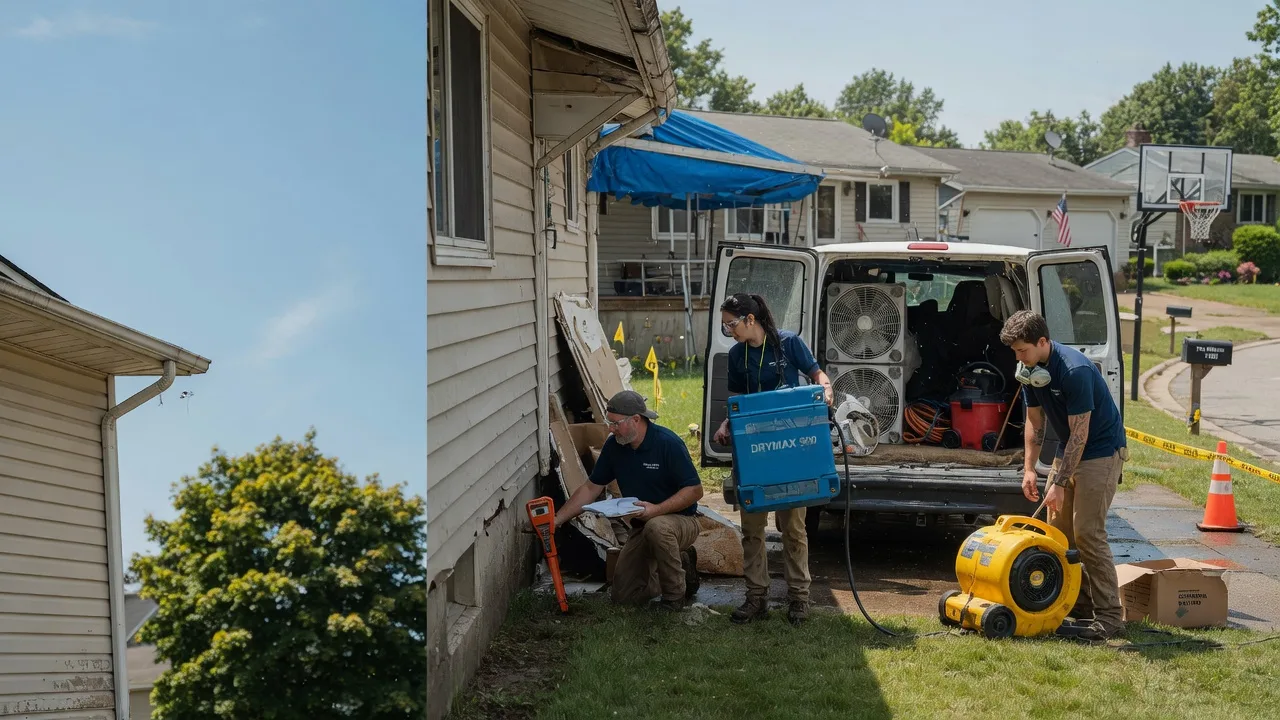 Ceiling Leak Cleanup in Muncie, IN near me